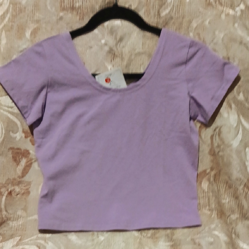 *NEW*  Lavender Women's Crop-Top SIZE XL